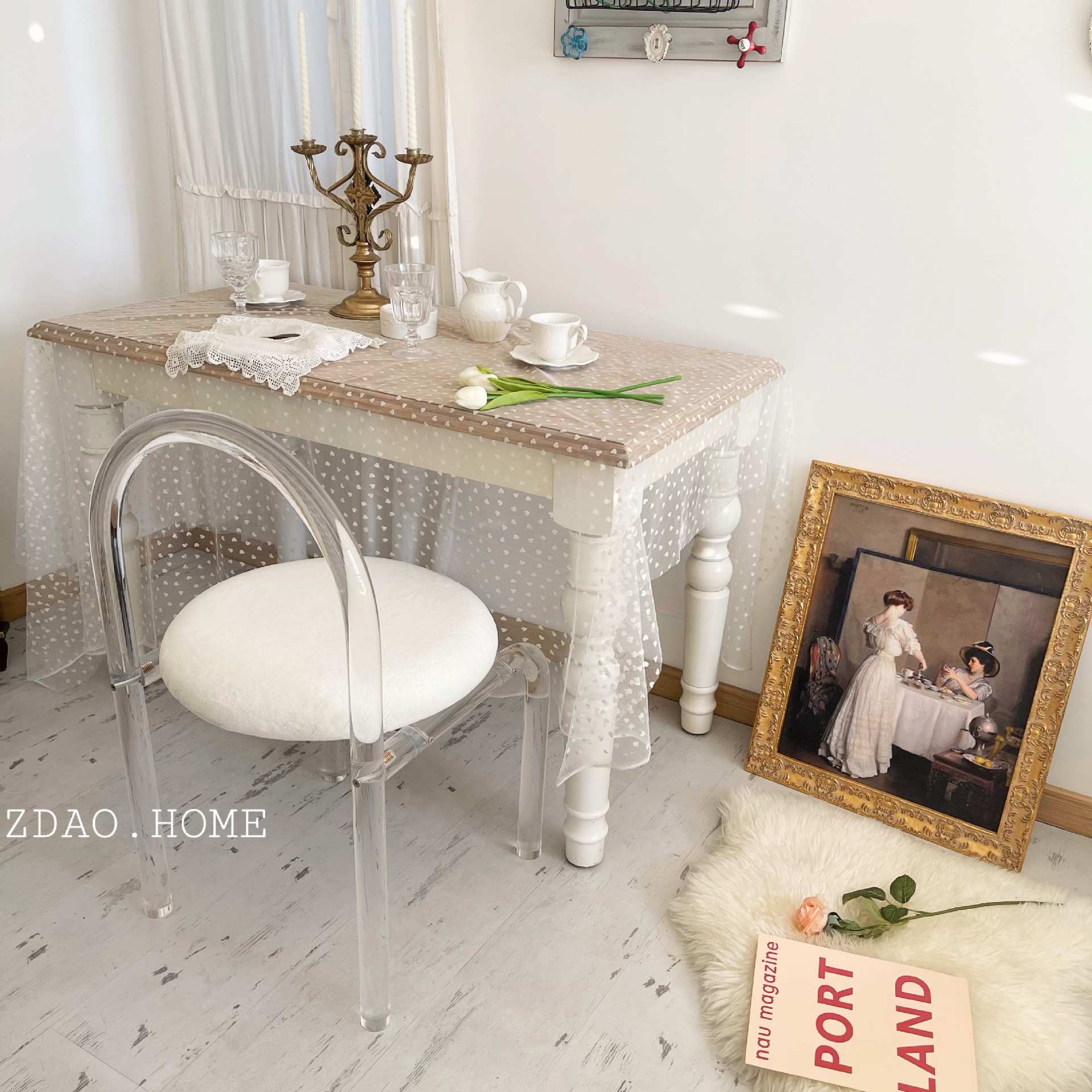 Chair Transparent Acrylic Ins Chair Celebrity Theme Restaurant Photo Crystal Dining Chair Princess Chair