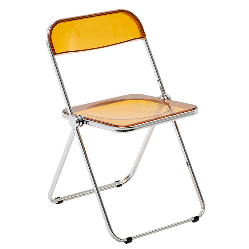 Crystal Chair Dining Chair Ins Internet Celebrity Acrylic Plastic Crystal Chair Designer Chair Photo Negotiation Chair
