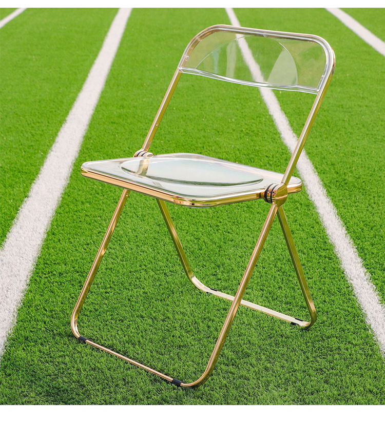 Crystal Chair Dining Chair Ins Internet Celebrity Acrylic Plastic Crystal Chair Designer Chair Photo Negotiation Chair