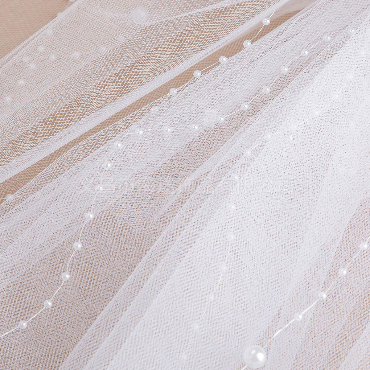 Cross-Border New Arrival Bow Super Fairy Veil Beautiful Bridal Headdress Wedding Dress Photo Photography Photo Props Manufacturer
