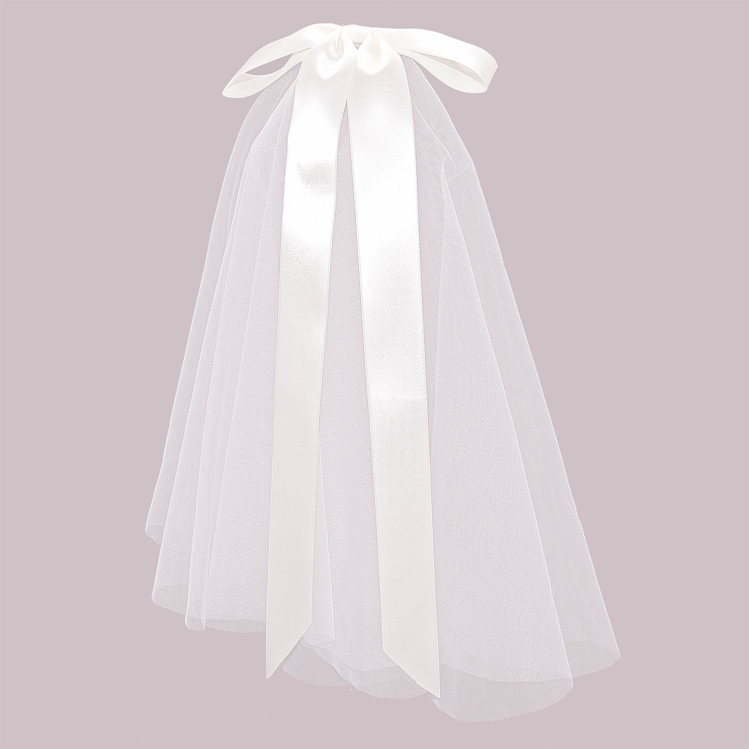 New Bow Tassel Veil Super Fairy Short Veil Veil Bride Wedding Dress Accessories Studio Photography Trip Shoot Makeup