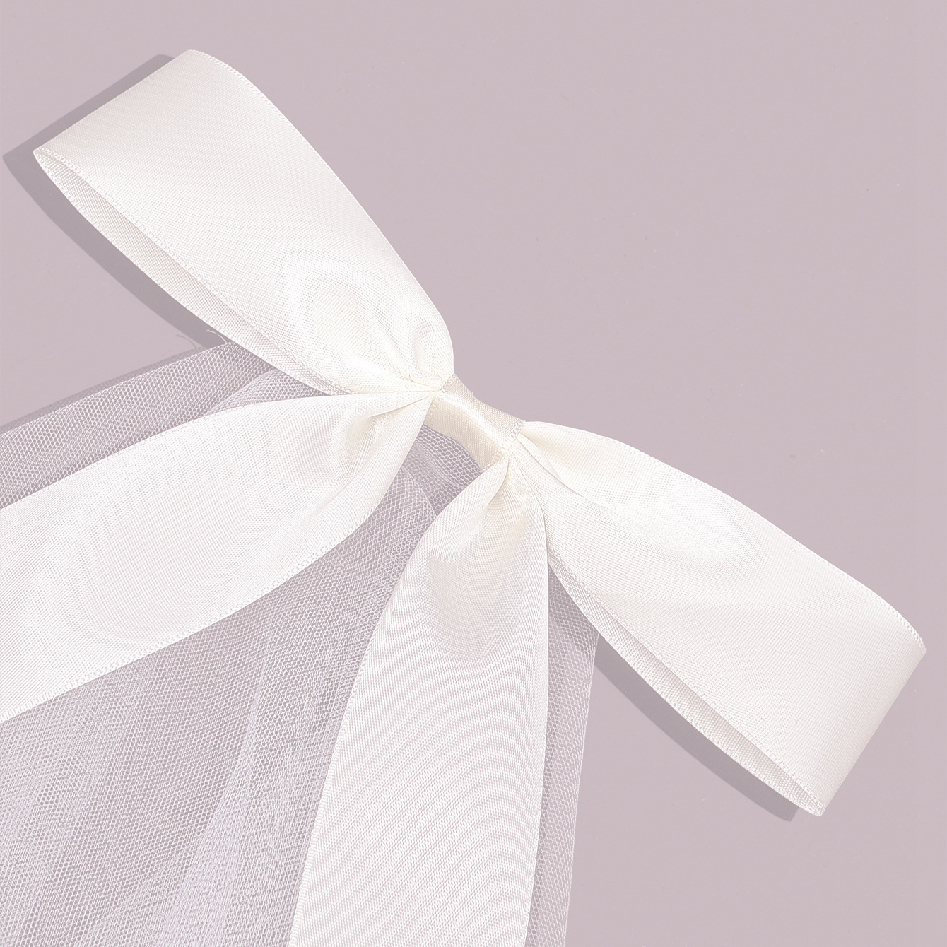 New Bow Tassel Veil Super Fairy Short Veil Veil Bride Wedding Dress Accessories Studio Photography Trip Shoot Makeup