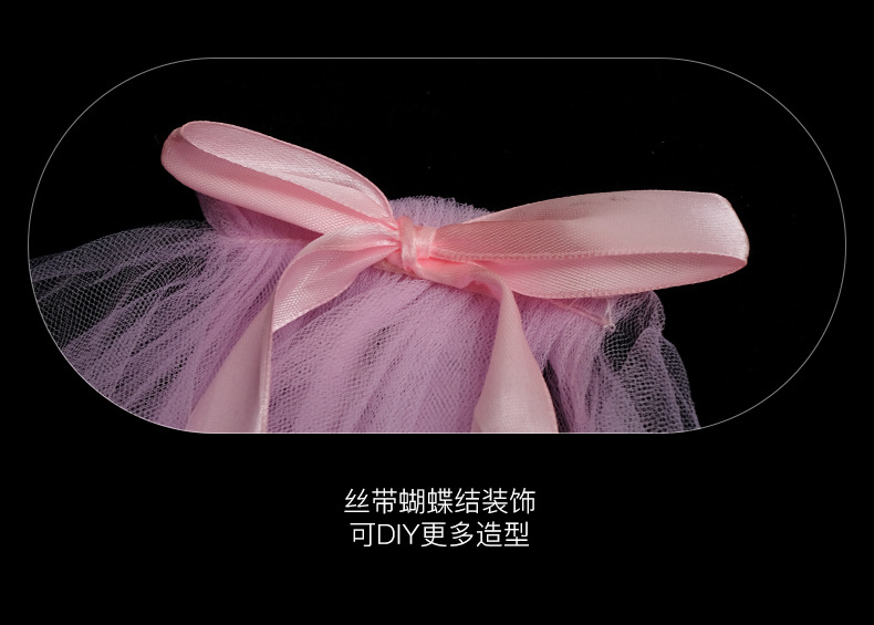 New Night Market Internet Celebrity Same Double-Layer Bow Color Lights Wedding Veil New Night Market Internet Celebrity Same Double-Layer Bow Color Lights Wedding Veil