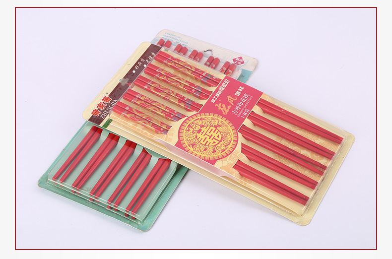 Wedding Chopsticks Chopsticks Festive Chopsticks Wedding Restaurant Wedding Banquet Box Wedding Red Chopsticks