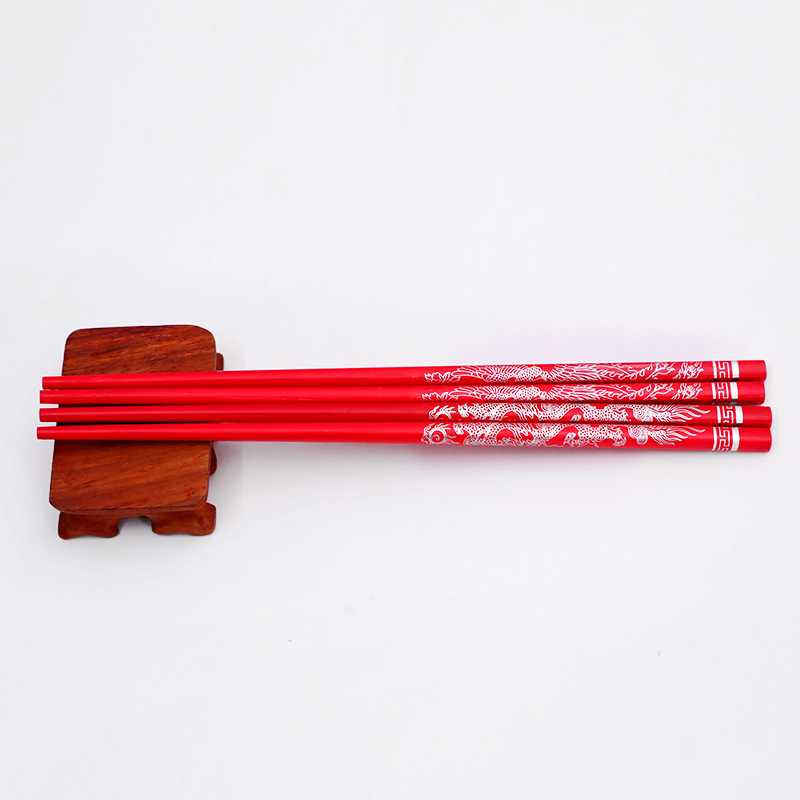 Red Chopsticks Xi Character Wedding Supplies Creative Wedding Hi Dragon and Phoenix Wedding Chopsticks Red Chopsticks Xi Character Wedding Supplies Creative Wedding Hi Dragon and Phoenix Wedding Chopsticks