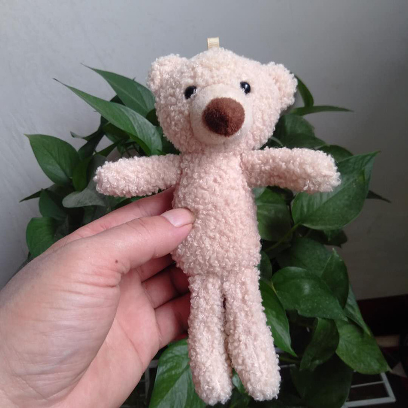 2021 New Teddy Bear Plush Doll T-shirt Pendant Spot I Wholesale Ins Toothpick Bear Pendant Doll Decoration
