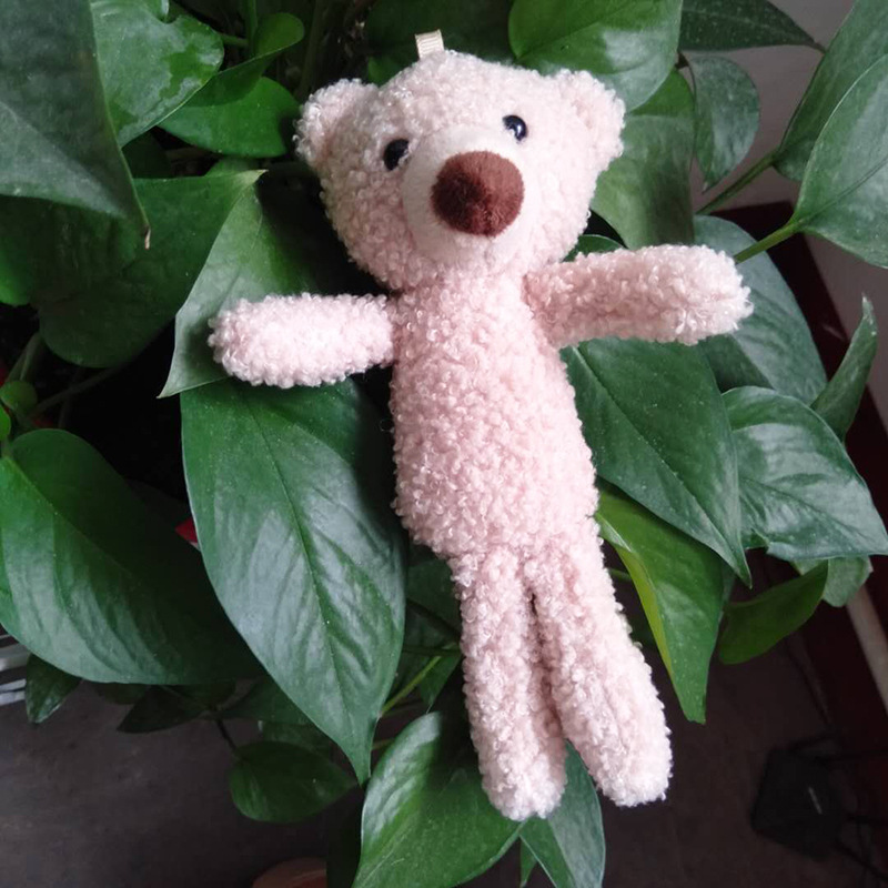 2021 New Teddy Bear Plush Doll T-shirt Pendant Spot I Wholesale Ins Toothpick Bear Pendant Doll Decoration