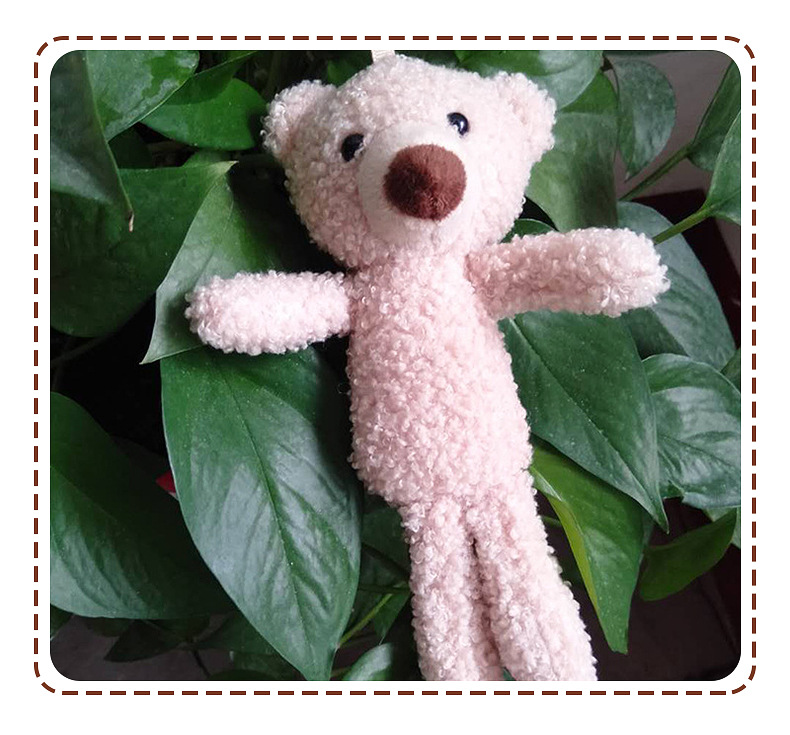 2021 New Teddy Bear Plush Doll T-shirt Pendant Spot I Wholesale Ins Toothpick Bear Pendant Doll Decoration