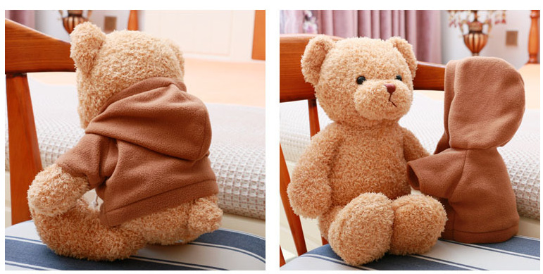 Wholesale Teddy Bear Doll Plush Toys Children's Pillow Ragdoll Night Market Ferrule Gift Present Floor Push Stall
