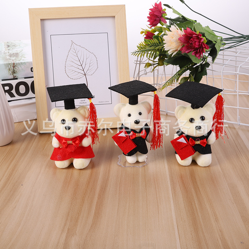 New Creative Teacher's Day Student Graduation Season Doctor Bear Doll Foam Plush Toy Cute Teddy Bear Doll New Creative Teacher's Day Student Graduation Season Doctor Bear Doll Foam Plush Toy Cute Teddy Bear Doll