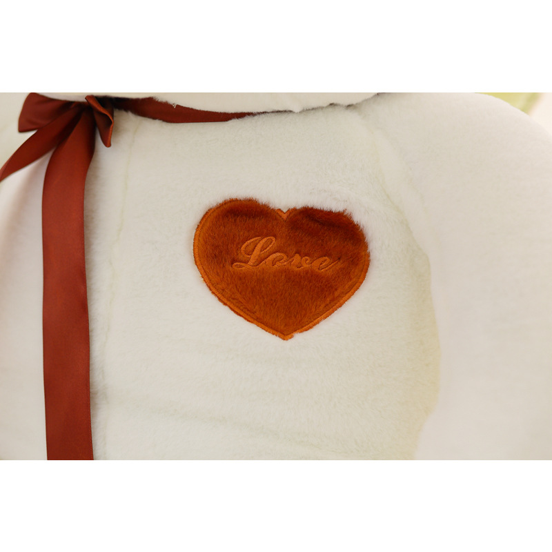 Cute Plush Loving Heart Teddy Bear Doll Oversized Love Hugging Bear Plush Toy Valentine&#039;s Day Girls&#039; Gifts
