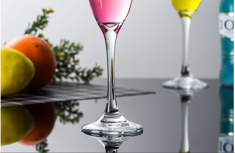 High-End Champagne Glass High Leg Sparkling Wine Glass Sherry Glass Cocktail Glass Sparkling Wine Cup 180ml High-End Champagne Glass High Leg Sparkling Wine Glass Sherry Glass Cocktail Glass Sparkling Wine Cup 180ml