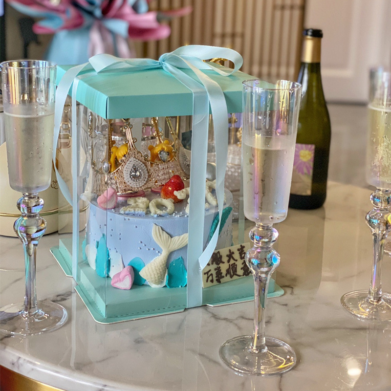Streamer Rainbow Champagne Glass Crystal Glass Sparkling Wine Glass Dessert Wine Glass Sparkling Wine Cup Ritual Goblet