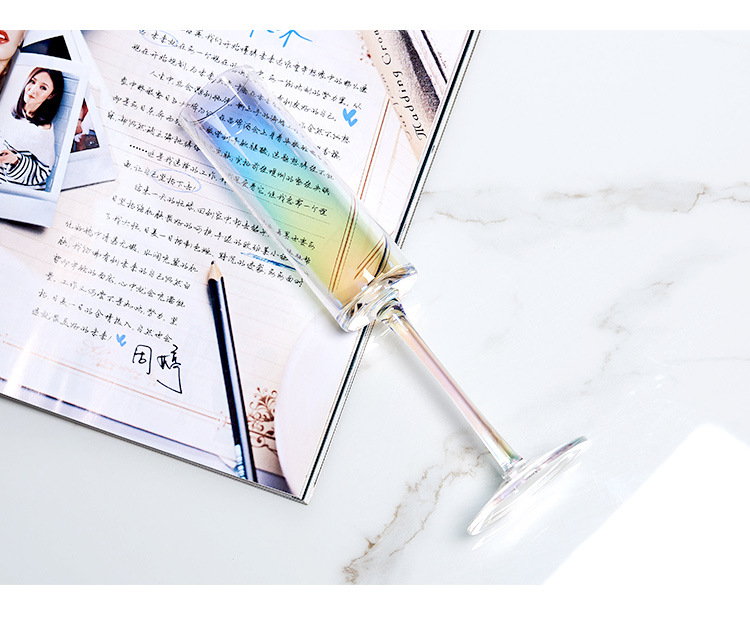 Goblet Rainbow Cup Colorful Crystal Champagne Glass Color Red Wine Glass Creative Ion Plating Wine Glass Champagne Glass Goblet Rainbow Cup Colorful Crystal Champagne Glass Color Red Wine Glass Creative Ion Plating Wine Glass Champagne Glass