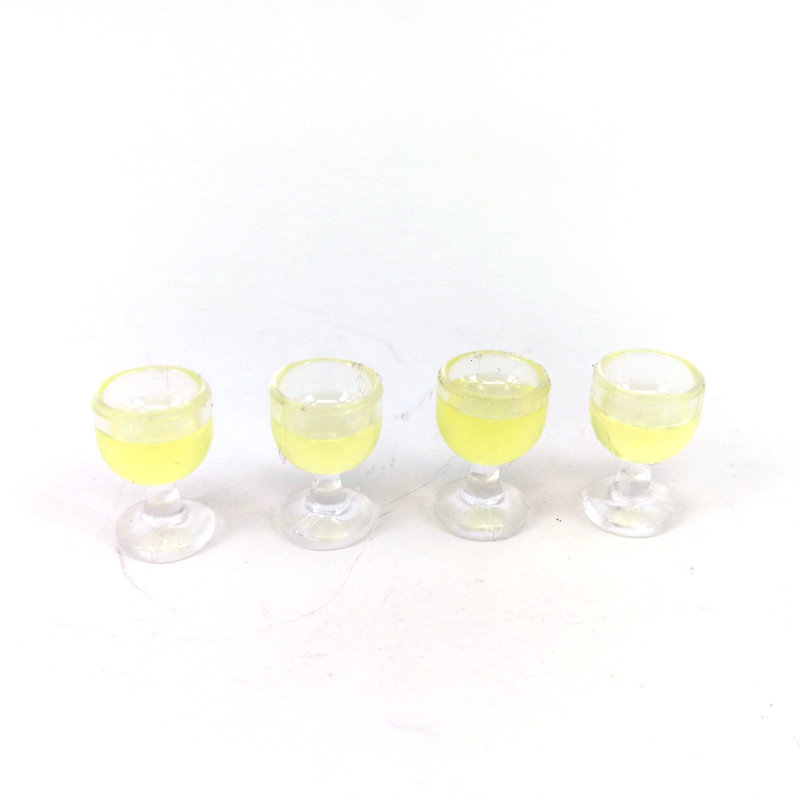 Dollhouse Red Wine Wine Glass Model [Mini Champagne Glass] Soldier Accessories