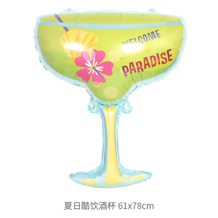 Factory Champagne Glass Balloon Birthday Party Decoration Balloon Wine Bottle Goblet Shape Aluminum Film Balloon Factory Champagne Glass Balloon Birthday Party Decoration Balloon Wine Bottle Goblet Shape Aluminum Film Balloon