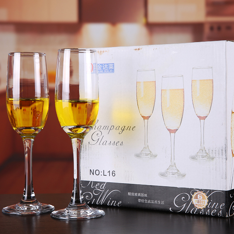 Glass LeadFree Crystal Glass Goblet Champagne Glasses Champagne Glass Red Wine Glass Sparkling Wine Cup Champagne Glass