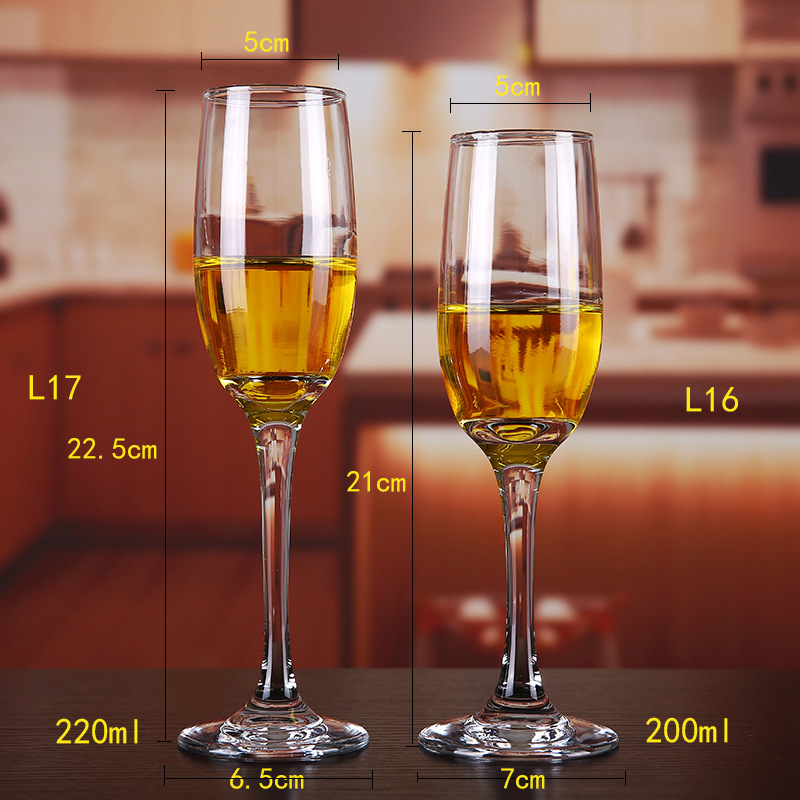 Glass LeadFree Crystal Glass Goblet Champagne Glasses Champagne Glass Red Wine Glass Sparkling Wine Cup Champagne Glass
