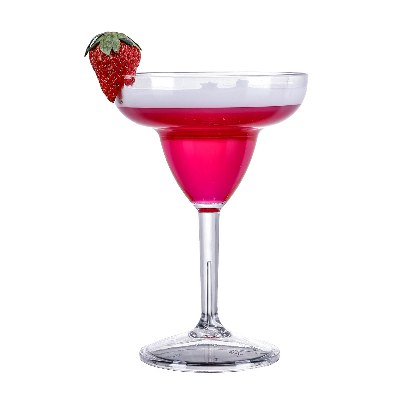 Creative Acrylic Cocktail Glass Personality Plastic Wine Glass Bar Martini Cup Pc Margaret Champagne Glass