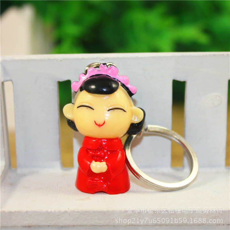 Creative Couple Groom Bride Keychain Korean Style Doll Kids Key Chain Happy Marriage Small Gift Pendant Wedding Keychain Creative Couple Groom Bride Keychain Korean Style Doll Kids Key Chain Happy Marriage Small Gift Pendant Wedding Keychain
