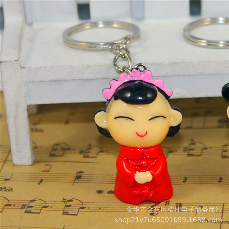 Creative Couple Groom Bride Keychain Korean Style Doll Kids Key Chain Happy Marriage Small Gift Pendant Wedding Keychain Creative Couple Groom Bride Keychain Korean Style Doll Kids Key Chain Happy Marriage Small Gift Pendant Wedding Keychain