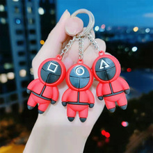 Wedding Keychain Original Cartoon Doll Lantern Girl Keychain Car Backpack Pendant Cute Key Ring Small Gift Wholesale