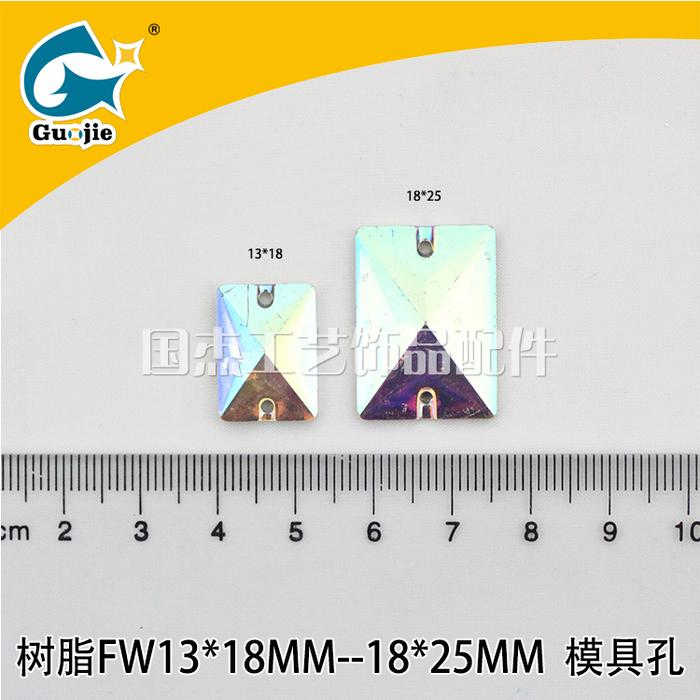 Resin Rectangular Square Face Mold Holder Accessories diy Keychain Drill Wedding Ornaments