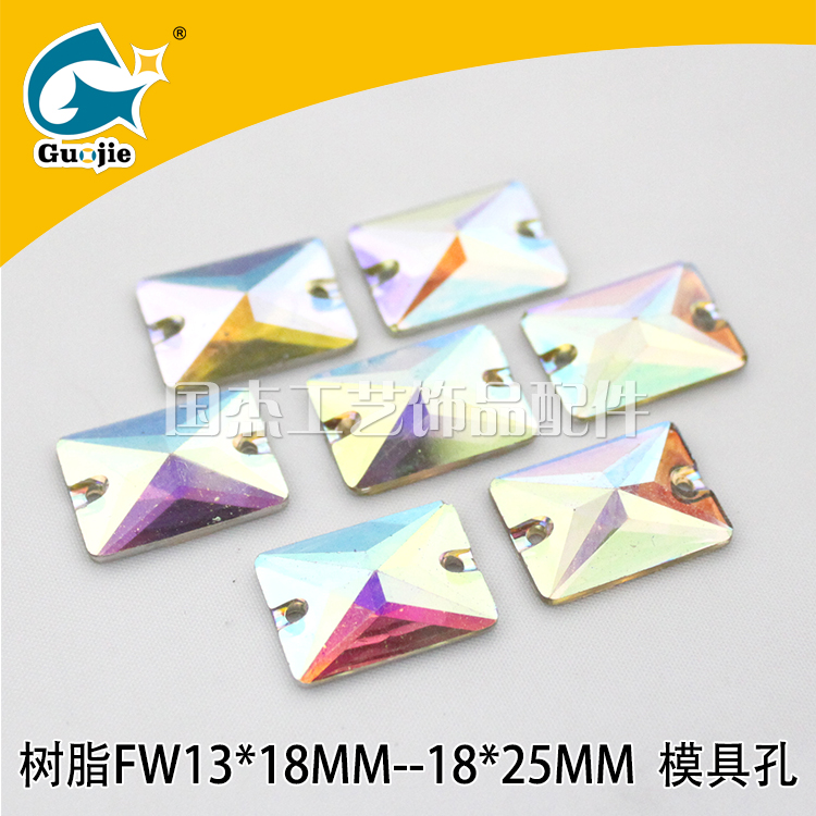 Resin Rectangular Square Face Mold Holder Accessories diy Keychain Drill Wedding Ornaments