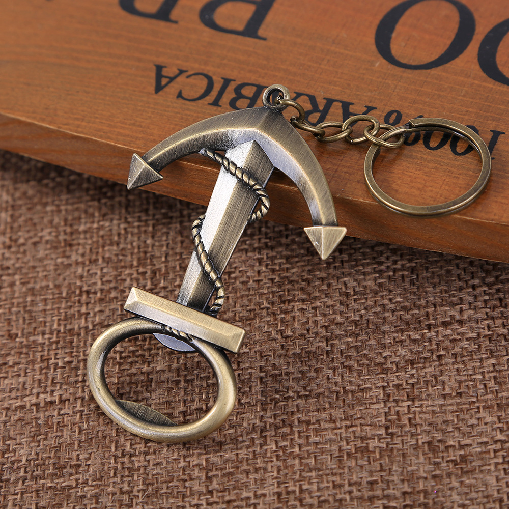 10-18 Creative Wedding Supplies Boat Anchor Keychain Beer Bottle Opener Vintage Keychain Bottle Opener Back Gift 10-18 Creative Wedding Supplies Boat Anchor Keychain Beer Bottle Opener Vintage Keychain Bottle Opener Back Gift