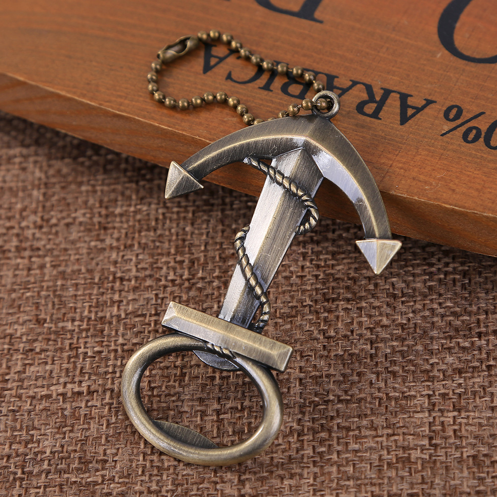 10-18 Creative Wedding Supplies Boat Anchor Keychain Beer Bottle Opener Vintage Keychain Bottle Opener Back Gift 10-18 Creative Wedding Supplies Boat Anchor Keychain Beer Bottle Opener Vintage Keychain Bottle Opener Back Gift