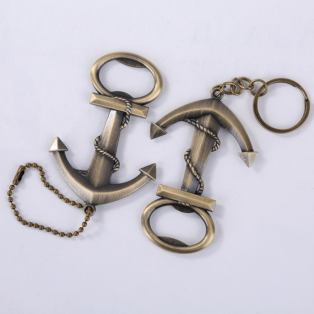 10-18 Creative Wedding Supplies Boat Anchor Keychain Beer Bottle Opener Vintage Keychain Bottle Opener Back Gift 10-18 Creative Wedding Supplies Boat Anchor Keychain Beer Bottle Opener Vintage Keychain Bottle Opener Back Gift