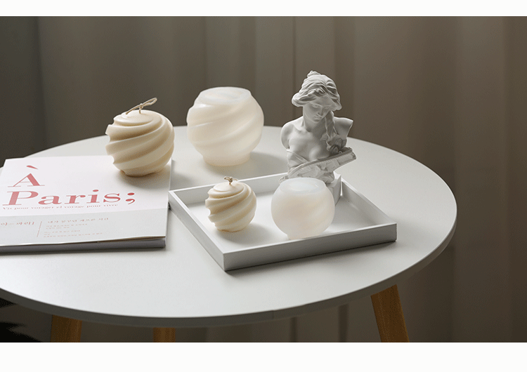 Creative Ball Aromatherapy Candle Mould Soft Silicone Mold DIY Homemade Geometric Simple Ins Style Candle Mould Creative Ball Aromatherapy Candle Mould Soft Silicone Mold DIY Homemade Geometric Simple Ins Style Candle Mould