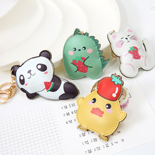 Wedding Keychain Teddy Automobile Hanging Ornament Ornament Key Chain Rabbit Wool Felt Creative Gift