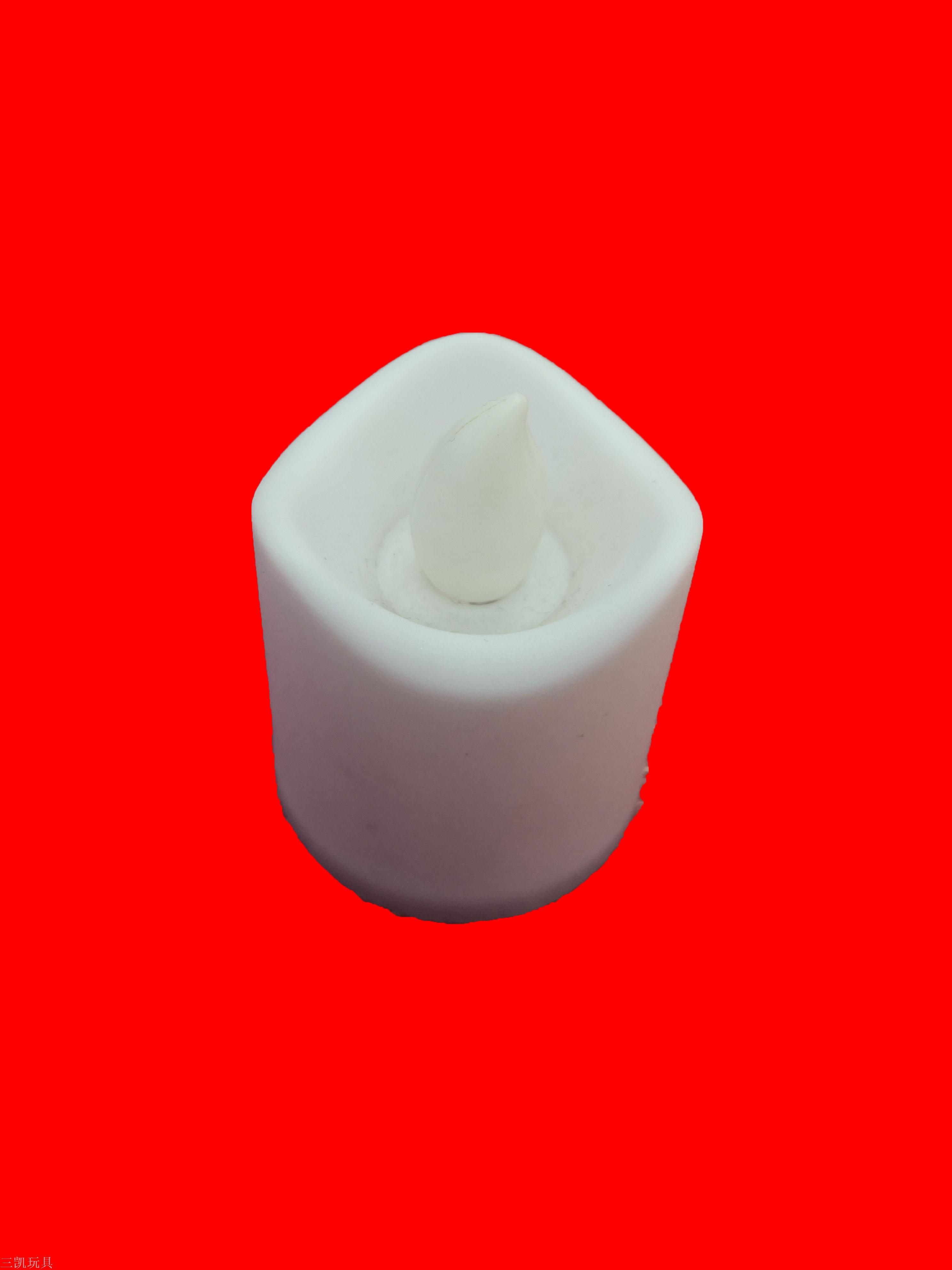 Candle lights glow electronic Halloween candle plastic nightlight
