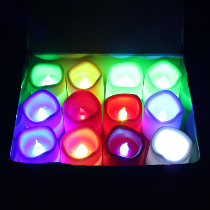 LED big wave fashionable glow smokeless green candle romantic candlelight dinner proposal birthday pair LED big wave fashionable glow smokeless green candle romantic candlelight dinner proposal birthday pair