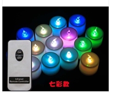 &#034;Factory direct&#034; r/c glow candles/c smokeless candle lamp LED flashing candle lamp remote control electronic candles, wedding candles