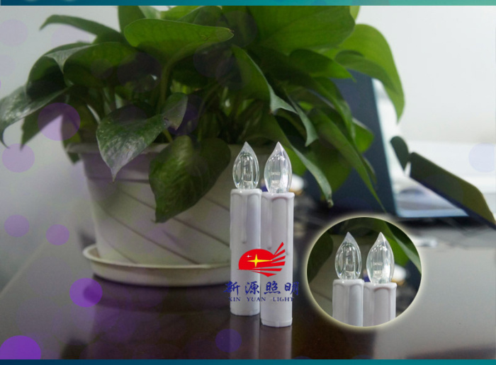 Craft candle 10/set-color led glow candles electric candle wholesale induction glow candles