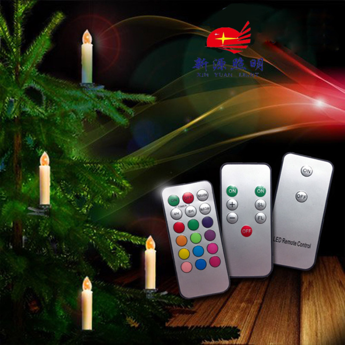 Craft candle 10/set-color led glow candles electric candle wholesale induction glow candles