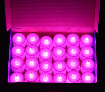 Simulation LED electronic candle fashionable glow smokeless candle romantic proposal birthday matching package series