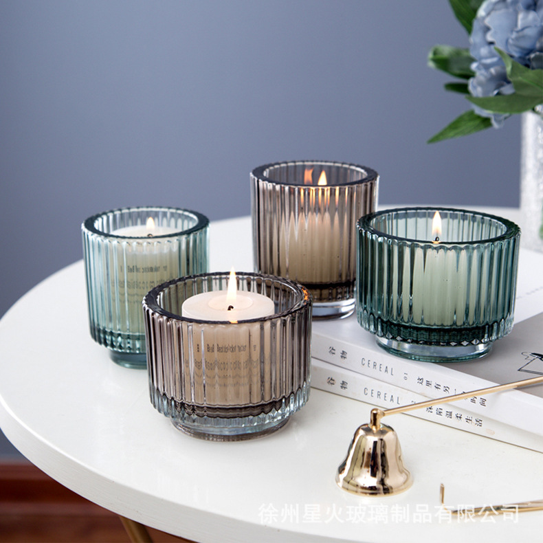 Nordic Romantic Candlelight Dinner Home Wax Net Red Guesthouse Decoration Smokeless Aromatherapy Candle Cup Glow Candle