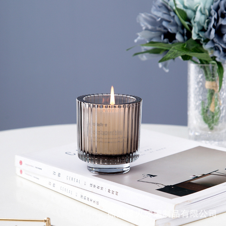 Nordic Romantic Candlelight Dinner Home Wax Net Red Guesthouse Decoration Smokeless Aromatherapy Candle Cup Glow Candle