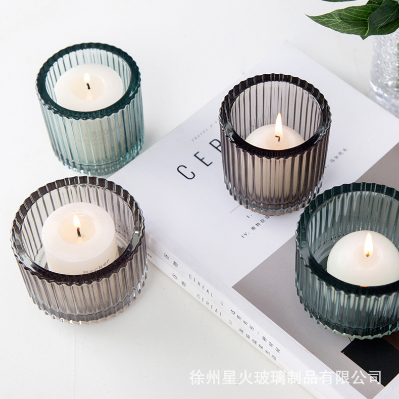 Nordic Romantic Candlelight Dinner Home Wax Net Red Guesthouse Decoration Smokeless Aromatherapy Candle Cup Glow Candle