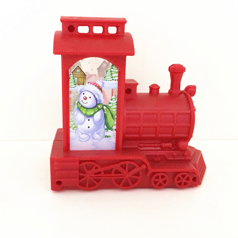 Factory Direct Sales Hot Small Wind Lamp Craft Desktop Decoration Candle Lamp Led Creative Glow Locomotive Night Light