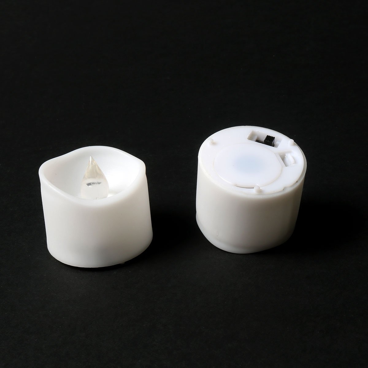 Glow Candle  Concave Wave Mouth Timing Electric Candle Lamp Christmas Decoration LED Candle Timing Function