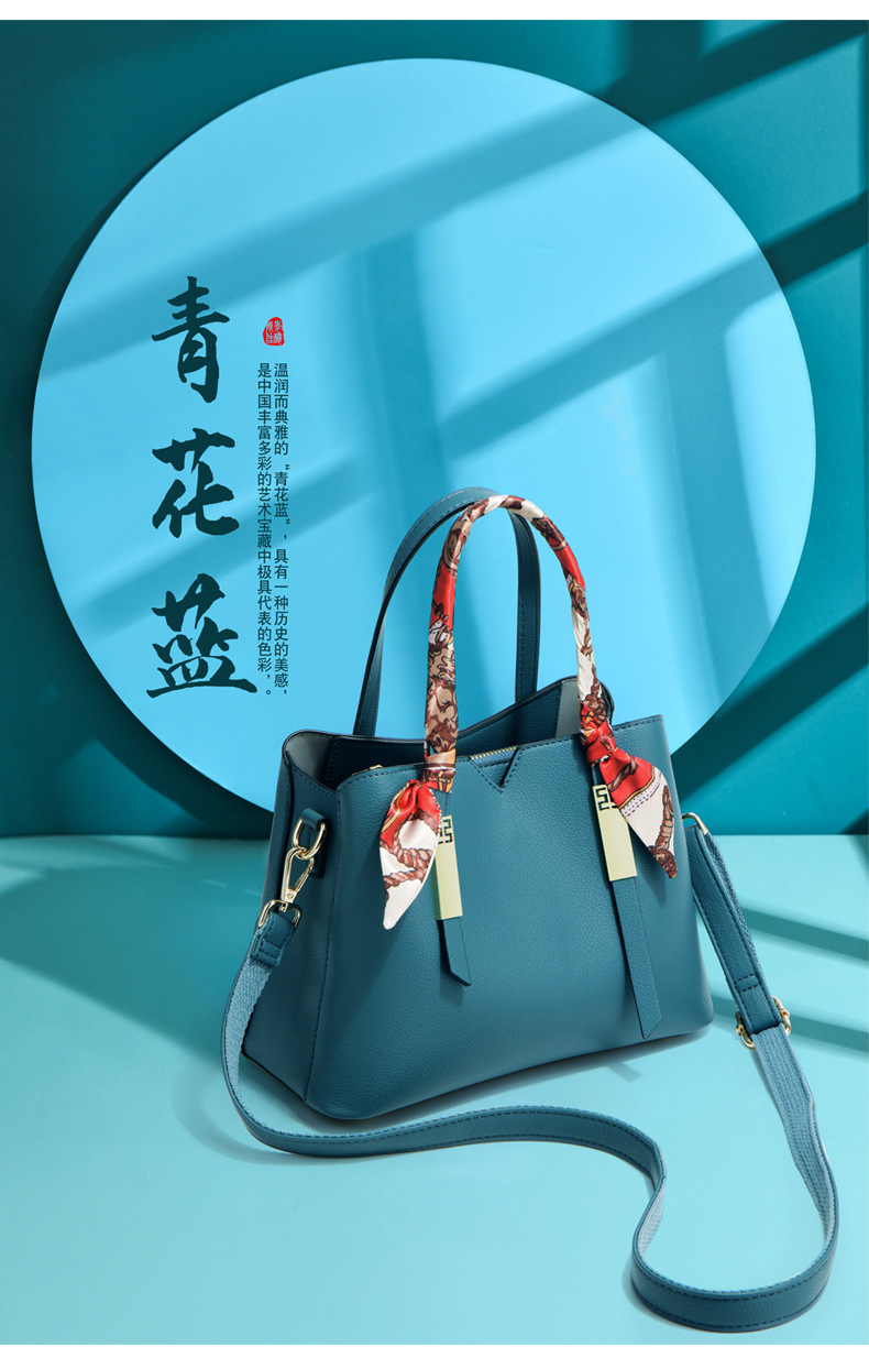 Red Wedding Bag Bridal Bag Women's Bag Mother 2021 New Handbag for Middle-Aged People Large Capacity Shoulder Messenger Bag