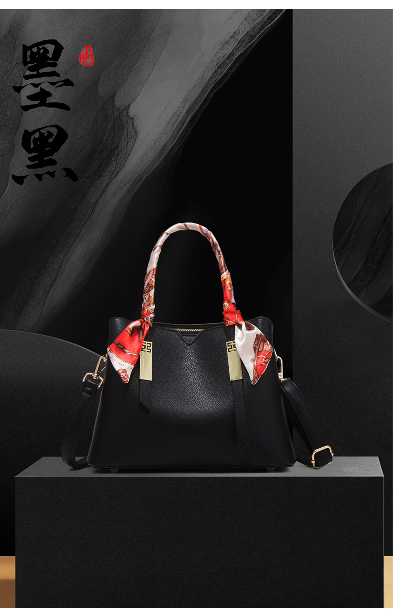 Red Wedding Bag Bridal Bag Women's Bag Mother 2021 New Handbag for Middle-Aged People Large Capacity Shoulder Messenger Bag