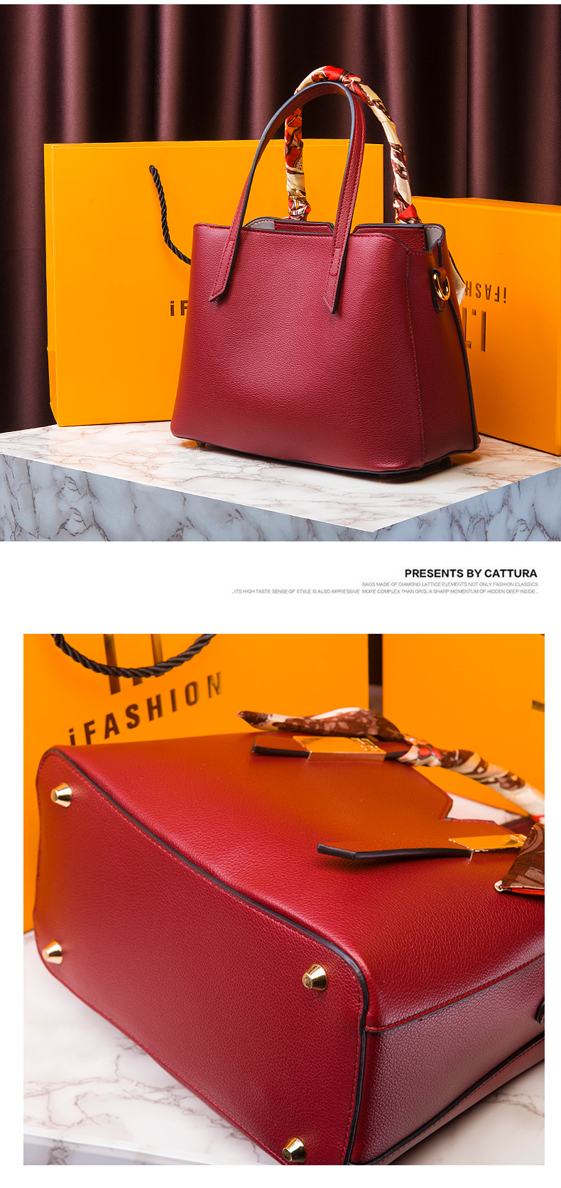 Red Wedding Bag Bridal Bag Women's Bag Mother 2021 New Handbag for Middle-Aged People Large Capacity Shoulder Messenger Bag
