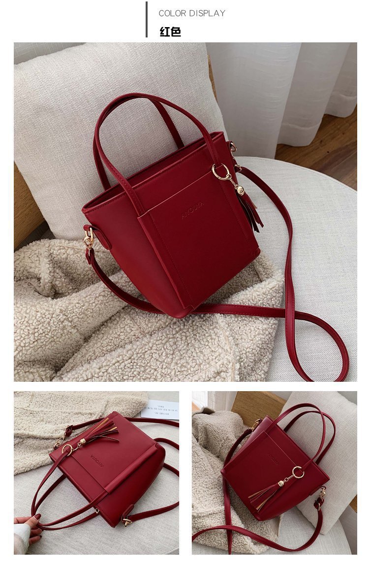 Large Capacity Red Bridal Bag Women's Bag 2020 New Fashion Handbag wedding Bag Large Capacity Red Bridal Bag Women's Bag 2020 New Fashion Handbag wedding Bag