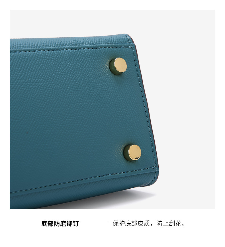 Women's Cow Leather Bag 2021 New Kelly Bag Red Bag Portable Wedding Bride Birkin Bag wedding Bag