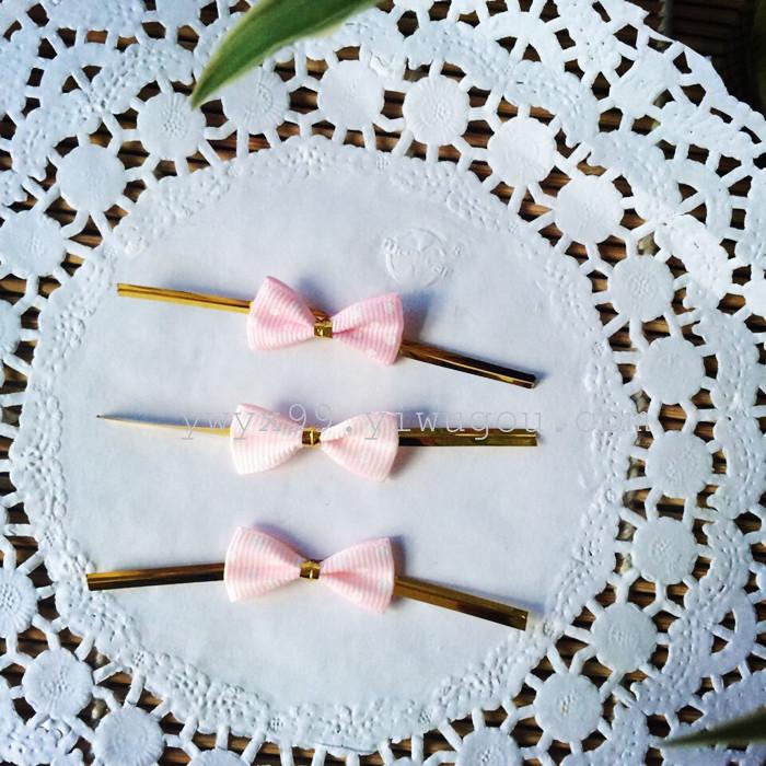 Baking packaging butterfly ligature wedding bag tie Zhasi cookie bag sealing wire wire decoration Baking packaging butterfly ligature wedding bag tie Zhasi cookie bag sealing wire wire decoration